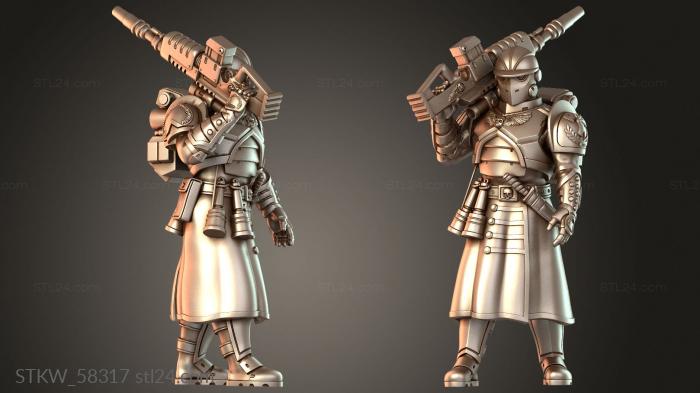 Knights Heavy Blaster Rifles Veteran