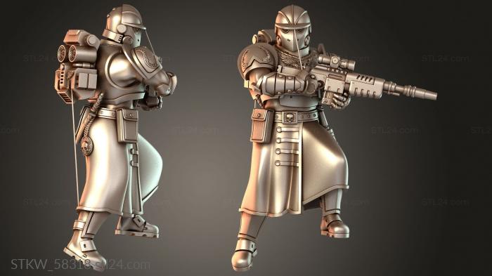 Knights Heavy Blaster Rifles Guard
