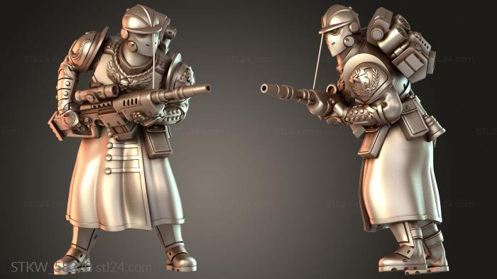 Knights Heavy Blaster Rifles Knighted