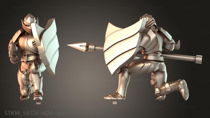 Knights Lancer mounted