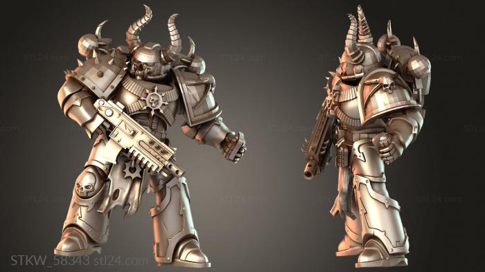 Knights squad Bolter elite