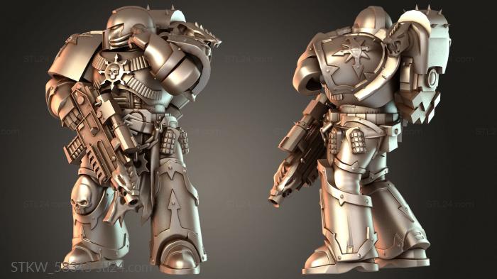 Knights squad Bolter long-range