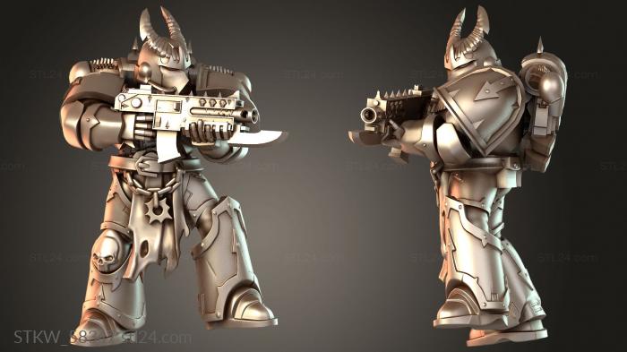 Knights squad Bolter watchtower