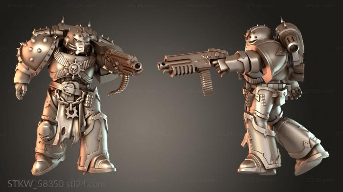 Knights traitoris squad telion nenqhm Bolter