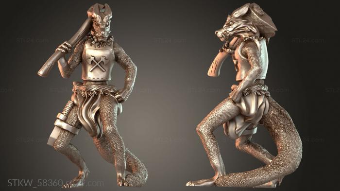 Kobold axebearer