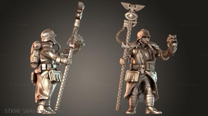 Krieg psyker sin pistola