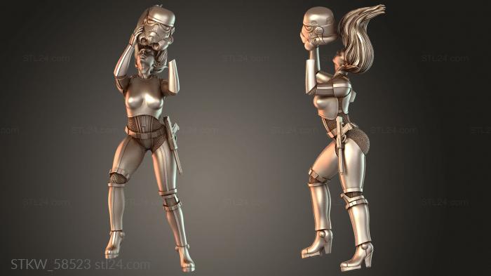 Lady Stormtrooper Arm