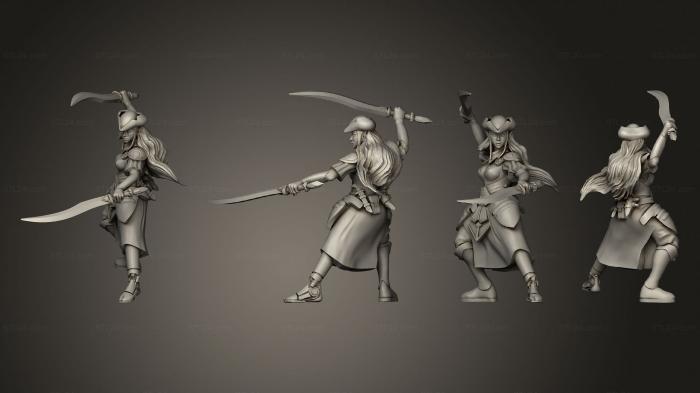Military figurines (Elf Warrior 2 1, STKW_5856) 3D models for cnc