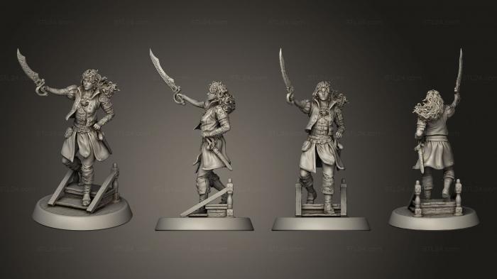 Military figurines (Elizabeth Gale, STKW_5873) 3D models for cnc