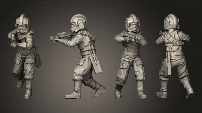 Military figurines (Ember Squad with Helmet 3, STKW_5888) 3D models for cnc