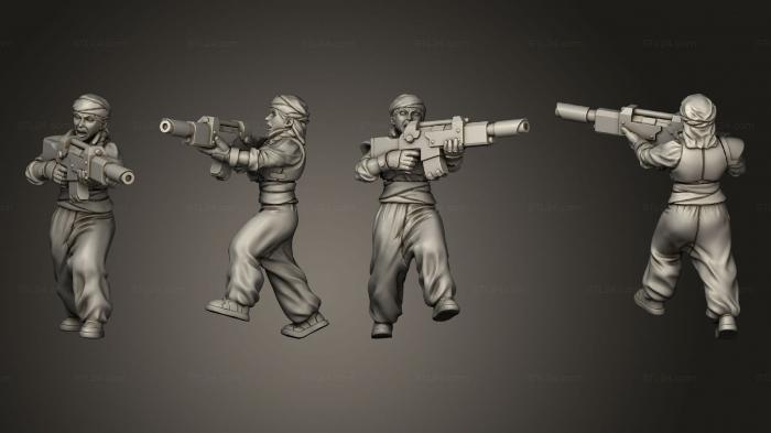 Military figurines (Emperor Laser Rifle Trooper 004, STKW_5908) 3D models for cnc
