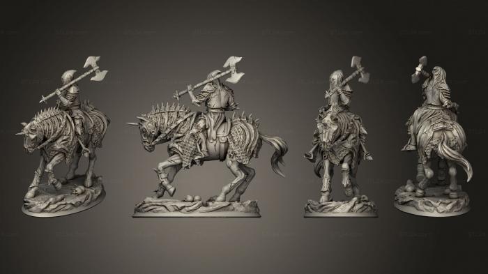 Military figurines (Enemy Soul Warden 50 mm, STKW_5931) 3D models for cnc
