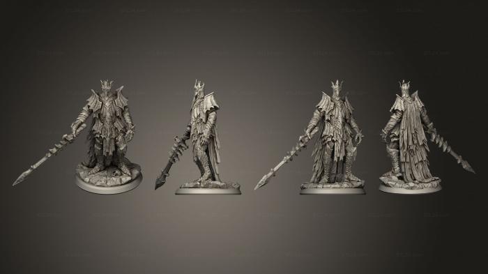 Military figurines (Enemy Spectral Knight 2, STKW_5932) 3D models for cnc
