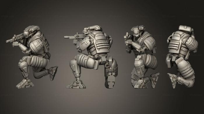 Military figurines (ENFORCER DROID UNIT ed, STKW_5942) 3D models for cnc