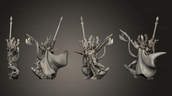 Military figurines (Ernada n the Fire Lord, STKW_5974) 3D models for cnc