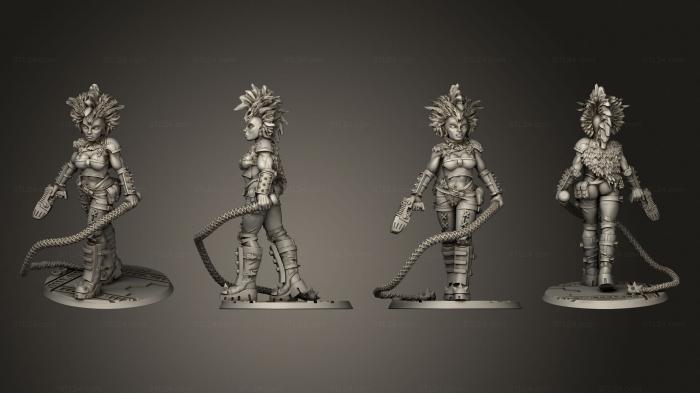 Military figurines (Escher Gang EG leader, STKW_5980) 3D models for cnc