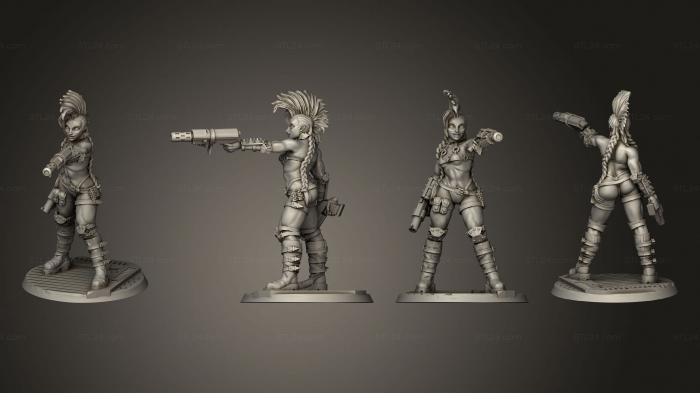 Military figurines (Escher Gang EG pose 1, STKW_5981) 3D models for cnc