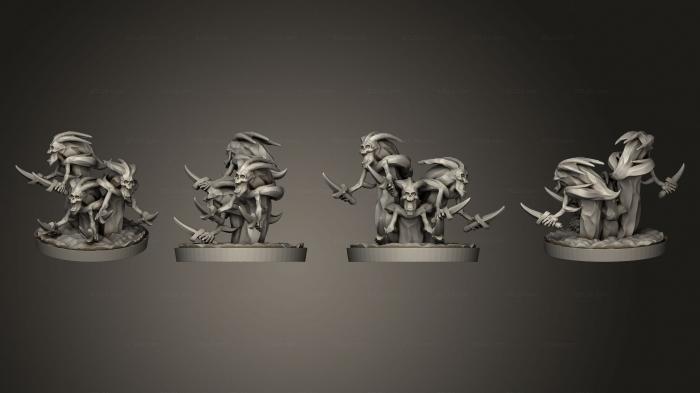 Military figurines (ethereal covenant deadriders 2, STKW_5986) 3D models for cnc