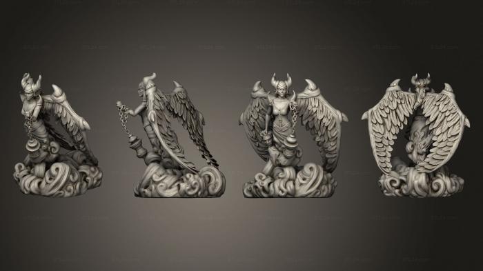 Military figurines (Evil Mistress, STKW_5994) 3D models for cnc