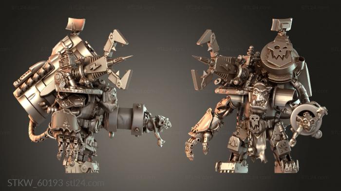 Мек с шоковым орудием Ork SAG
