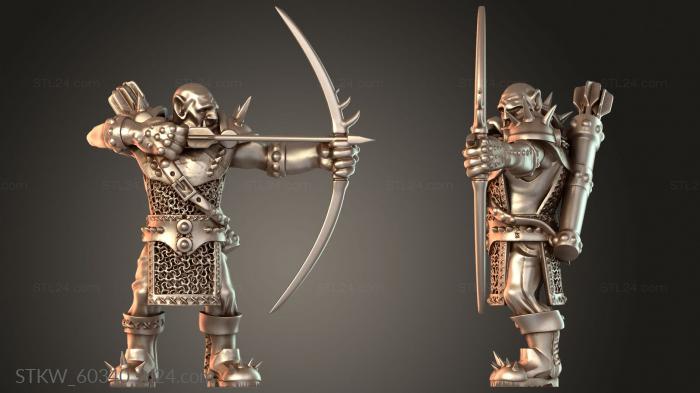 Minis Orc Heavy Sentry Squad Archer