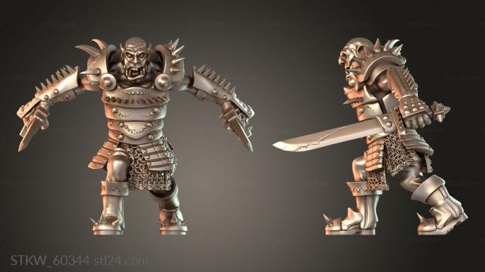 Minis Orc Heavy Sentry Squad Warrior