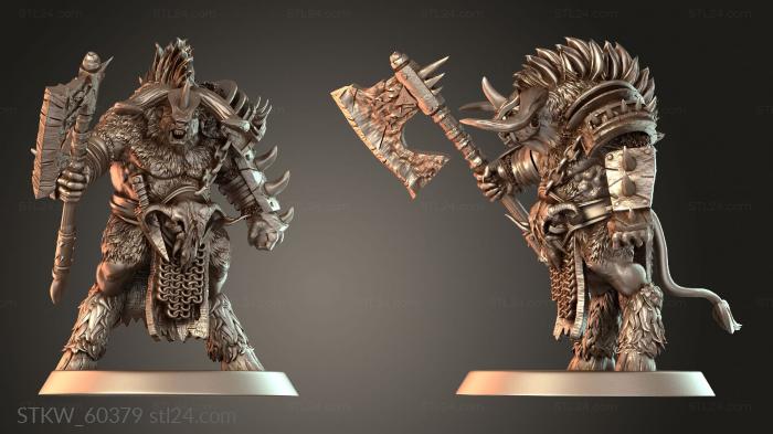Minotaur weapon youthful