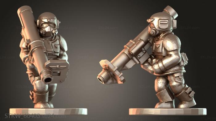 Missile launcher volatile