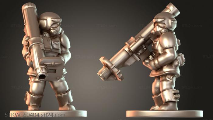 Missile launcher jagged