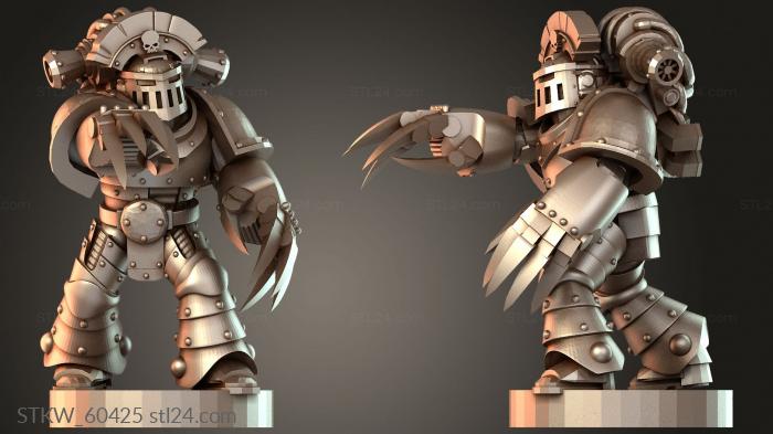 MKIII Space Marines Aclaires plumet