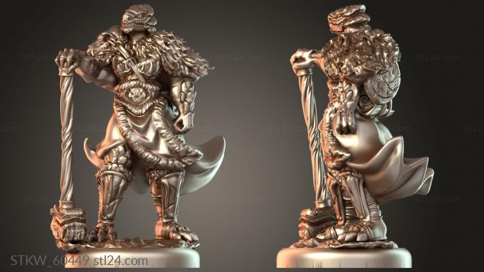 Monk Barbarian Dragonborn valiant