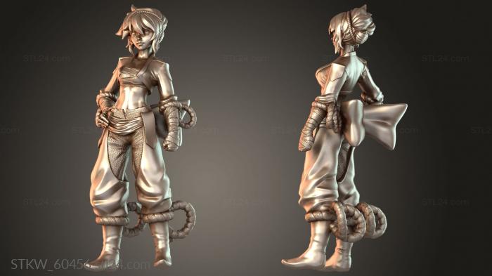 Monk Female Character