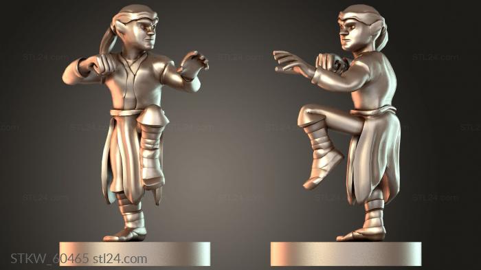 Monk Halfling