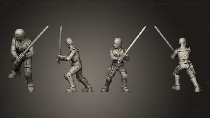 Military figurines (Ezra 2, STKW_6047) 3D models for cnc