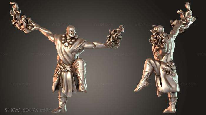 Monk Player Character Magic