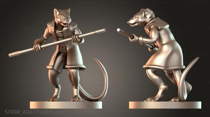 Monk Ratfolk Master