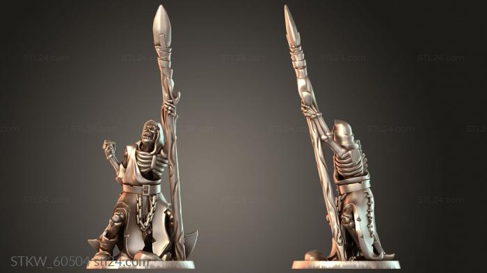 Monsters skeleton Spear