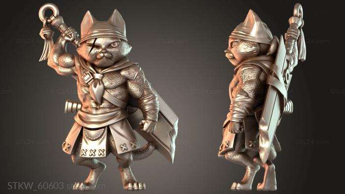 Morley wandering cat warrior