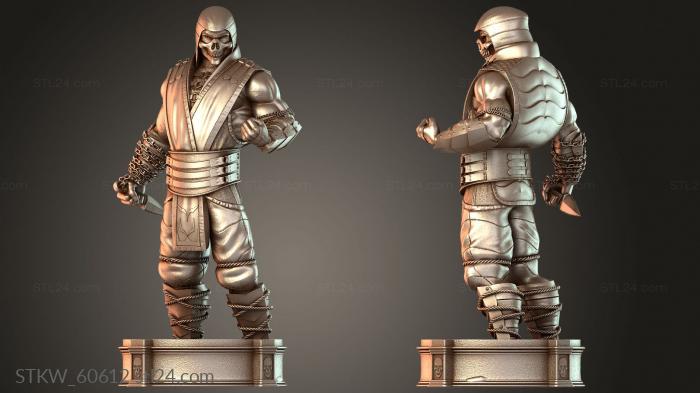 Mortal Kombat Scorpion marked