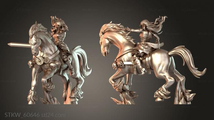 Mounted Fianna Warrior Brave