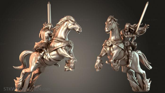 Mounted Fianna Warrior Champion