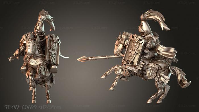 Mounted Royal Guard Helm Plume