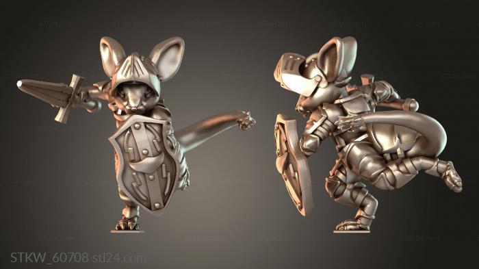 Mouse Knight NM Combat