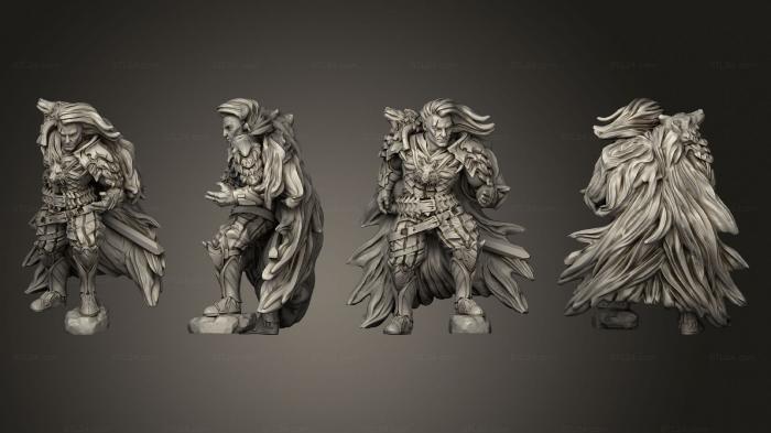 Military figurines (Fantasy Alazis Azema, STKW_6072) 3D models for cnc
