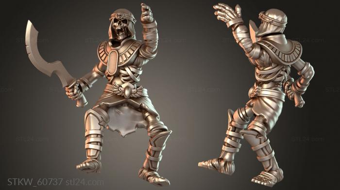 Mummified Skull Catapult Crew