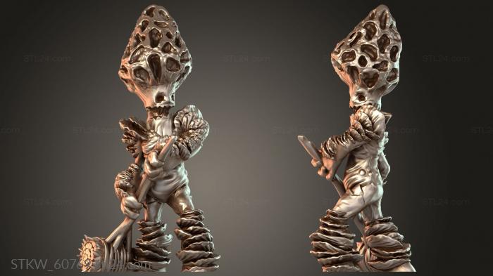 Mushroom Folk Fungal vibrant