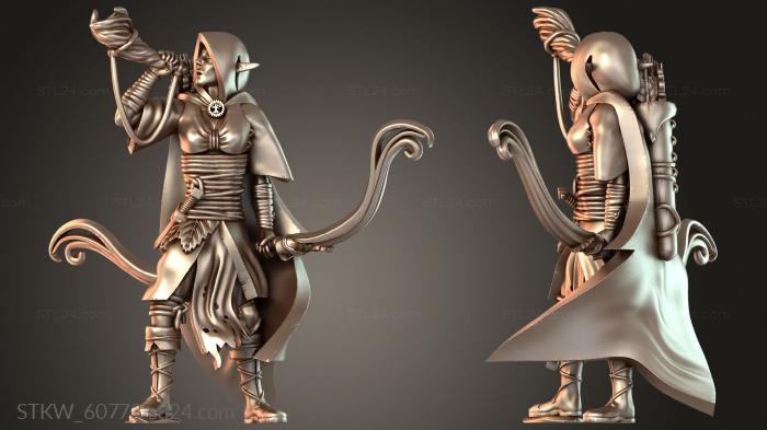 Military figurines (MUSICANT, STKW_60773) 3D models for cnc