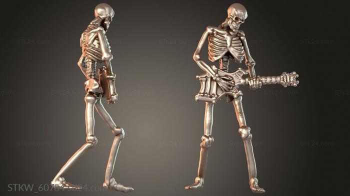 Musician Skeleton jester