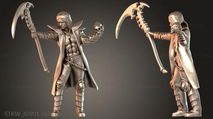 Necromancer with Skull