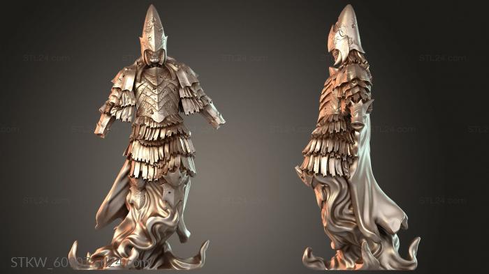 Military figurines (Necromanteion wraith, STKW_60907) 3D models for cnc